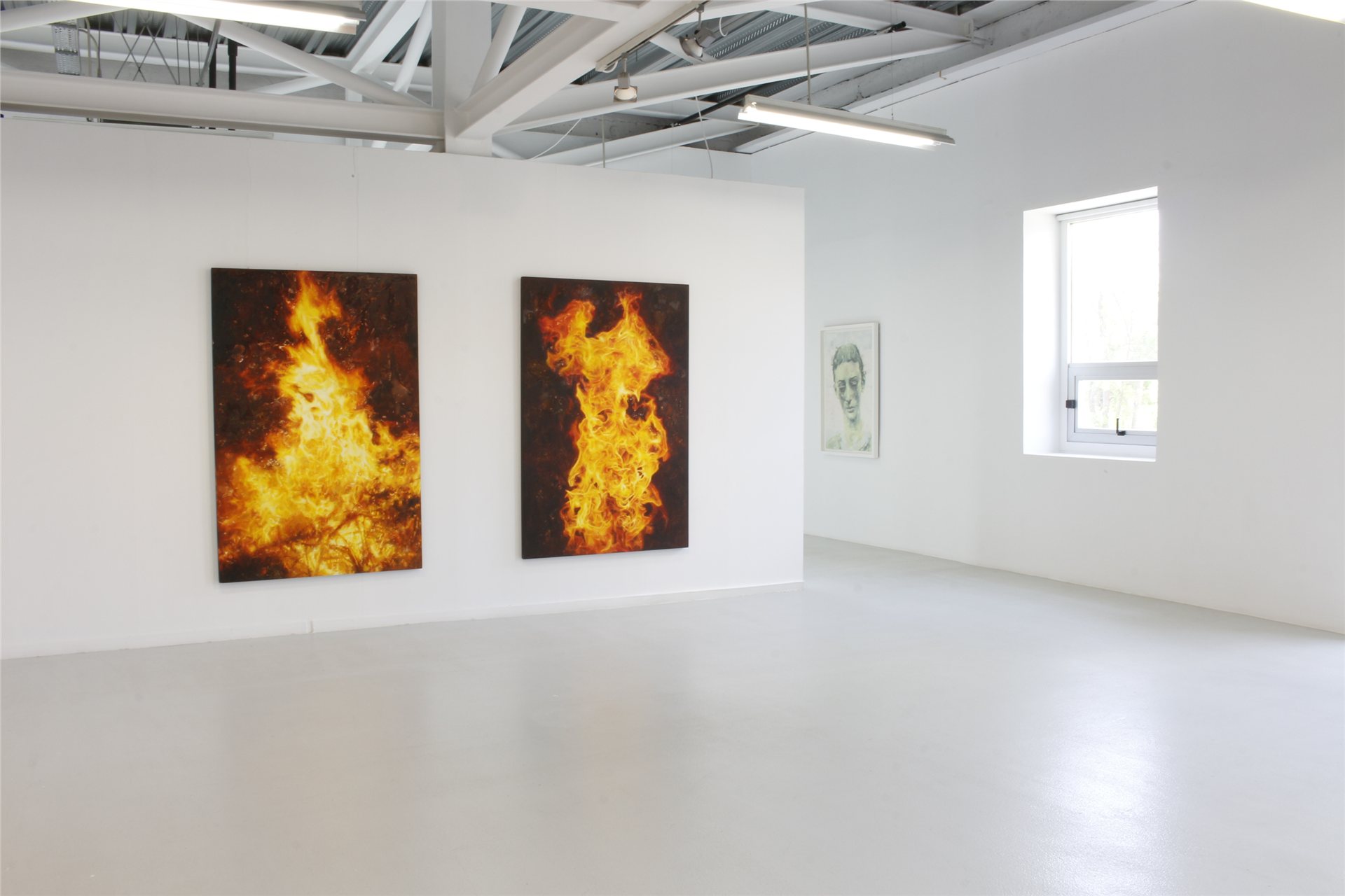 Recorrido expositivo de Arde Occidente en el Centro Párraga de Murcia